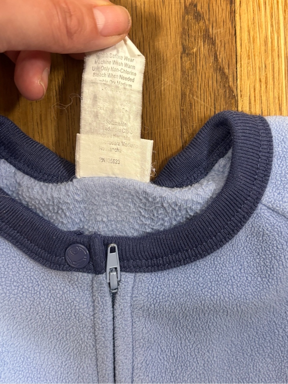 Vintage‎ Carter’s Baby Boys Fleece Footed Pajama Sleeper Teddy Bear Y2K - Picture 4 of 7
